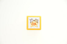 画像をギャラリービューアに読み込む, KODOMONOKAO こどものかお スタンプ ・ ミニポンスタンプ OK うさぎと猫 スタンプ台 インク かわいい キャラクター 手帳 イラスト 6mm 5個 3個 ごほうびスタンプ 事務 先生 スケジュール帳 手帳のタイムキーパー :4990212037894