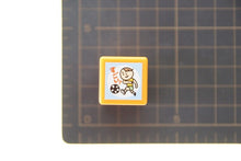 画像をギャラリービューアに読み込む, KODOMONOKAO こどものかお スタンプ ・ ミニポンスタンプ サッカー すごい スタンプ台 インク かわいい キャラクター 手帳 イラスト 6mm 5個 3個 ごほうびスタンプ 事務 先生 スケジュール帳 手帳のタイムキーパー :4990212038068