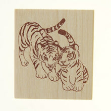 画像をギャラリービューアに読み込む, KODOMONOKAO こどものかお スタンプ ・ 年賀 ニューイヤー 虎の子 2匹 スタンプ台 インク かわいい キャラクター 手帳 イラスト 6mm 5個 3個 ごほうびスタンプ 2022 スケジュール帳 手帳のタイムキーパー :4990212012785