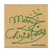 Load image into Gallery viewer, レトロはんこ 大 メリークリスマス 0527-001