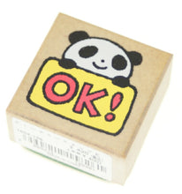 画像をギャラリービューアに読み込む, KODOMONOKAO こどものかお スタンプ ・ ティーチャースタンプE パンダ OK! スタンプ台 オーダー キャラクター かわいい 手帳 印鑑 ハンコ スケジュール帳 手帳のタイムキーパー :4990212158261