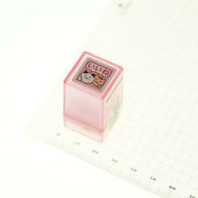 画像をギャラリービューアに読み込む, KODOMONOKAO こどものかお スタンプ ・ ミニスタンプ浸透印 ねこ親子 いいね スタンプ台 インク かわいい キャラクター 手帳 イラスト 6mm 5個 3個 ごほうびスタンプ 事務 先生 スケジュール帳 手帳のタイムキーパー :4990212342882