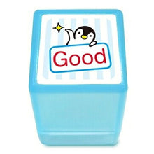 画像をギャラリービューアに読み込む, KODOMONOKAO こどものかお スタンプ ・ ミニスタンプ浸透印 GOOD ペンギン スタンプ台 インク かわいい キャラクター 手帳 イラスト 6mm 5個 3個 ごほうびスタンプ 事務 先生 スケジュール帳 手帳のタイムキーパー :4990212343018