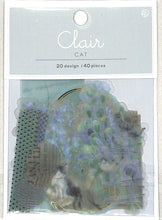Load image into Gallery viewer, Z&K Clair seal クレールシールネコ シール帳 福袋 丸 おしゃれ アルバム デコレーション ハート 大量 ステッカー ごほうび かわいい スケジュール帳 フレークシール 猫 ねこ ミント 花 日記 お出かけ 植物 :4990592604761