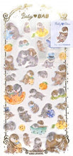画像をギャラリービューアに読み込む, KAMIO JAPAN カミオジャパン シール ・ PM BABY BABシール OTTER カワウソ シール帳 福袋 スケジュール デコ ステッカー ダイアリー ごほうび 花 アルファベット スケジュール帳 手帳のタイムキーパー :4991277090435