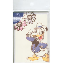 Load image into Gallery viewer, KAMIO JAPAN カミオジャパン 紙製品 ・ ENVELOPESセットレター ドナルド 可愛い 文具 ディズニー レターセット デザイン文具 ディズニー かわいい ポチ袋 紙製品 スケジュール帳 手帳のタイムキーパー :4991277157770