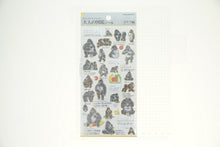 画像をギャラリービューアに読み込む, KAMIO JAPAN カミオジャパン シール ・ PM大人の図鑑シール ゴリラ シール帳 福袋 スケジュール デコ ステッカー ダイアリー 動物 アニマル キャラクター 大人の図鑑 スケジュール帳 手帳のタイムキーパー :4991277239599