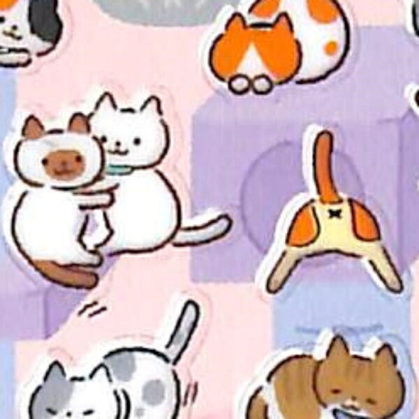 KAMIO JAPAN カミオジャパン シール ・ PMプチマークシール/ネコ キャット 猫 シール帳 福袋 丸 おしゃれ アルバム デコレーション ハート 大量 ステッカー スマホ ごほうび 花 かわいい スケジュール帳 手帳のタイムキーパー :4991277245330