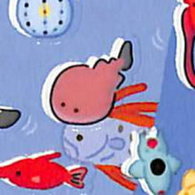 画像をギャラリービューアに読み込む, KAMIOJAPAN カミオジャパン シール ・ PMプチマークシール/深海魚 シール帳 福袋 丸 おしゃれ アルバム デコレーション ハート 大量 ステッカー スマホ ごほうび 花 かわいい スケジュール帳 手帳のタイムキーパー :4991277245361