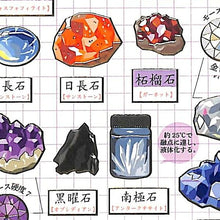 Load image into Gallery viewer, KAMIO JAPAN Stickers ・ PM Teach Me Japanese Stickers/Minerals and Kanji Sticker Book Lucky Bag Schedule Decoration Stickers Diary Japanese Kanji Flowers Food Animals Stickers Schedule Book Planner Timekeeper :4991277262528