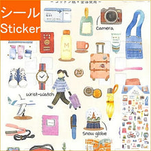 Load image into Gallery viewer, KAMIO JAPAN カミオジャパン シール ・ PMルームポートレイトシール/TRAVEL&LIFE シール帳 福袋 スケジュール デコ ステッカー ダイアリー 旅行 思い出 準備 チケット シール スケジュール帳 手帳のタイムキーパー :4991277279908