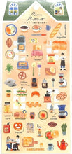 Load image into Gallery viewer, KAMIO JAPAN カミオジャパン シール ・ PMルームポートレイトシール/COFFEE&BREAD シール帳 福袋 スケジュール デコ ステッカー ダイアリー 旅行 メルヘン パン お菓子 スケジュール帳 手帳のタイムキーパー :4991277279953