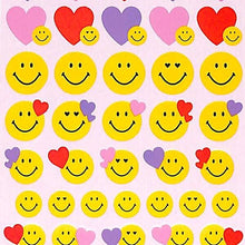 Load image into Gallery viewer, KAMIO JAPAN カミオジャパン シール ・ PMスマイリーコレクションシール/HEART SMILE シール帳 福袋 スケジュール デコ ステッカー ダイアリー ごほうび 星 記念日 アルバム シール スケジュール帳 手帳のタイムキーパー :4991277282823