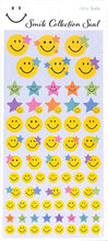 Load image into Gallery viewer, KAMIO JAPAN カミオジャパン シール ・ PMスマイリーコレクションシール/STAR SMILE シール帳 福袋 スケジュール デコ ステッカー ダイアリー ごほうび 星 記念日 アルバム シール スケジュール帳 手帳のタイムキーパー :4991277282830