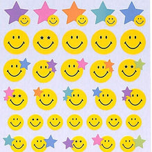 Load image into Gallery viewer, KAMIO JAPAN カミオジャパン シール ・ PMスマイリーコレクションシール/STAR SMILE シール帳 福袋 スケジュール デコ ステッカー ダイアリー ごほうび 星 記念日 アルバム シール スケジュール帳 手帳のタイムキーパー :4991277282830
