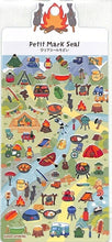 画像をギャラリービューアに読み込む, KAMIOJAPAN カミオジャパン シール ・ PMプチマークシール/キャンプ シール帳 福袋 丸 おしゃれ アルバム デコレーション ハート 大量 ステッカー スマホ ごほうび 花 かわいい スケジュール帳 手帳のタイムキーパー :4991277369104