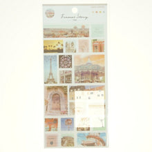 画像をギャラリービューアに読み込む, KAMIO JAPAN カミオジャパン シール ・ フレームズストーリー シール トラベル 旅行 シール帳 福袋 丸 おしゃれ アルバム デコレーション ハート 大量 ステッカー スマホ ごほうび 花 かわいい スケジュール帳 手帳のタイムキーパー :4991277422564