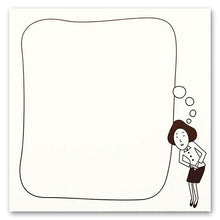 画像をギャラリービューアに読み込む, Shi-Ing シイング 手帳小物 ・ ペラペラ吹出し箋 OLさん 付箋紙 ポストイット ふせん かわいい おしゃれ 吹き出し 小さい キャラクター メモ帳 スケジュール帳 手帳のタイムキーパー :4992256007468