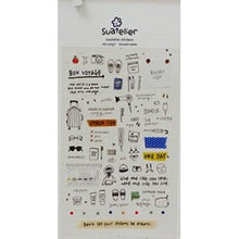 画像をギャラリービューアに読み込む, #スワテリエステッカーtravelnote --- : Swaterie sticker travelnote :8809395492122
