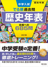 画像をギャラリービューアに読み込む, #旺文社 #歴史年表合格への685問改訂版