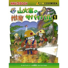 画像をギャラリービューアに読み込む, 山火事のサバイバル 1 科学漫画サバ