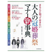 画像をギャラリービューアに読み込む, 大人の冠婚葬祭マナー新事典