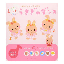 画像をギャラリービューアに読み込む, ななちゃんとうたおう うさぎのダンス