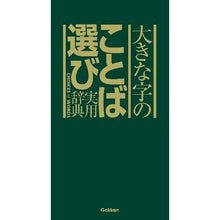 画像をギャラリービューアに読み込む, 大きな字のことば選び実用辞典