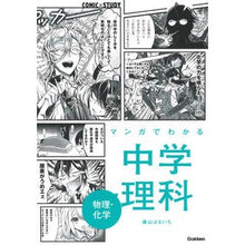 画像をギャラリービューアに読み込む, マンガでわかる中学理科 物理・化学
