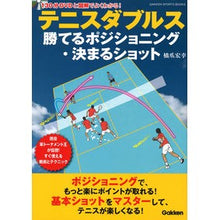 画像をギャラリービューアに読み込む, テニスダブルス DVD付 勝てるポジショ