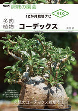 画像をギャラリービューアに読み込む, 多肉植物 コーデックス 長田 研 著 オサダケン --- NHK出版 :9784140402856