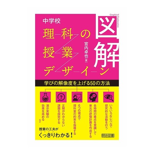 #宮内卓也 #図解 中学校理科の授業デザイン ミヤウチタクヤ ●明治図書出版 :9784184824225