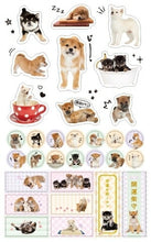 Load image into Gallery viewer, Planner 2022 January Start Impress 2021 December Start Planner Two-Week Horizontal A6 Korokoro Shiba Inu Diary Adult Cute Stylish Kawaii Character Planner Cover Journal Size Planner Timekeeper :9784295006466