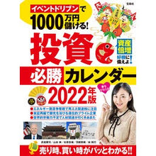 画像をギャラリービューアに読み込む, ’22 投資必勝カレンダー