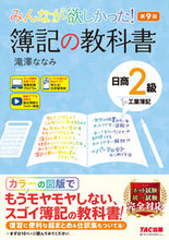 画像をギャラリービューアに読み込む, #滝澤ななみ #簿記の教科書日商2級工業簿記