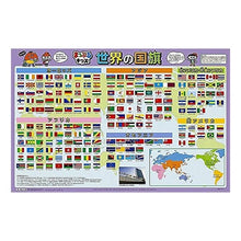 画像をギャラリービューアに読み込む, はっておぼえる 世界の国旗