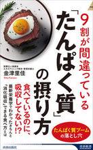 画像をギャラリービューアに読み込む, #金津里佳 #9割が間違っている「たんぱく質」の摂り方
