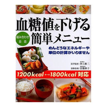 画像をギャラリービューアに読み込む, 血糖値を下げる簡単メニュー