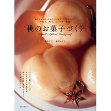 画像をギャラリービューアに読み込む, 桃のお菓子づくり