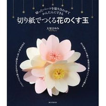 画像をギャラリービューアに読み込む, 切り紙でつくる花のくす玉