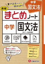 画像をギャラリービューアに読み込む, #増進堂受験研究 #中学/国文法まとめノート :9784424636861