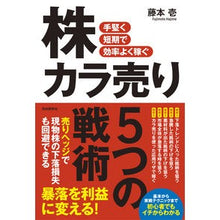 画像をギャラリービューアに読み込む, 株カラ売り5つの戦術