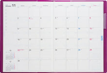 Load image into Gallery viewer, TAKAHASHI Takahashi Planner, April 2020 Start, A5, 976 Gioruno 2, Small Items, Adult Cute, Stylish, Cute Character, Schedule Book, Timekeeper for Planners: 9784471799762