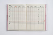 Load image into Gallery viewer, TAKAHASHI 高橋書店 2026 1月始まり 手帳 A6 No.34 PetitKakeibo プチ家計簿 ピンク 週計 高橋 手帳 2026年 ビジネス 定番 シンプル 手帳カバー かわいい とじ手帳 日記 スケジュール帳 手帳のタイムキーパー :9784471720346