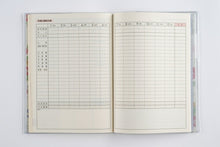 Load image into Gallery viewer, TAKAHASHI 高橋書店 2026 1月始まり 手帳 A5 No.35 やさしい家計簿 週計 高橋 手帳 2026年 定番 シンプル 手帳カバー かわいい スケジュール帳 手帳のタイムキーパー :9784471700355