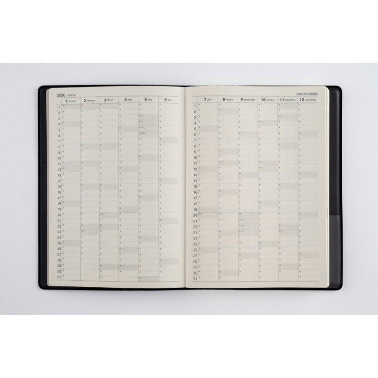 #No.62ウィークメモ付きダイアリー黒 : (株)日本法令 : No.62 Diary black with week memo : 9784471850623