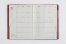 Load image into Gallery viewer, TAKAHASHI Takahashi Shoten 2026 January Start Planner B6 No.531 torinco 8 Rosewood Takahashi Planner 2026 Business Standard Simple Planner Cover Cute Bound Planner Diary Schedule Book Planner Timekeeper: 9784471802219
