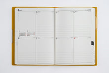 Load image into Gallery viewer, TAKAHASHI Takahashi Shoten 2026 January Start Planner B6 No. 235 Fête 5 Yellow Takahashi Planner 2026 Business Standard Simple Planner Cover Cute Bound Planner Diary Monday Start Schedule Book Planner Timekeeper: 9784471822354