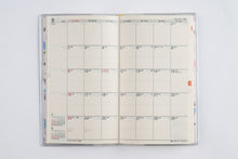 Load image into Gallery viewer, TAKAHASHI Takahashi Shoten 2026 January Start Planner A6 No. 293 Raffine Slim 3 Planner Size Takahashi Planner 2026 Business Standard Simple Planner Cover Cute Bound Planner Sunday Start Schedule Book Planner Time Keeper :9784471822934