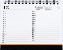 Load image into Gallery viewer, TAKAHASHI 高橋書店 2026 1月始まり カレンダー A6 E134 エコカレンダー 卓上 2026年 ビジネス シンプル エコ スケジュール帳 手帳のタイムキーパー :9784471825744